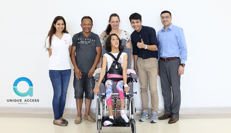 Unique Access Medical - Crissiely, 20, Cerebral Palsy, Brazil